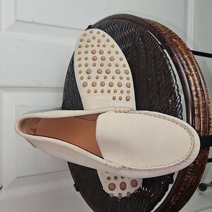 M. Gemi Cream Loafers